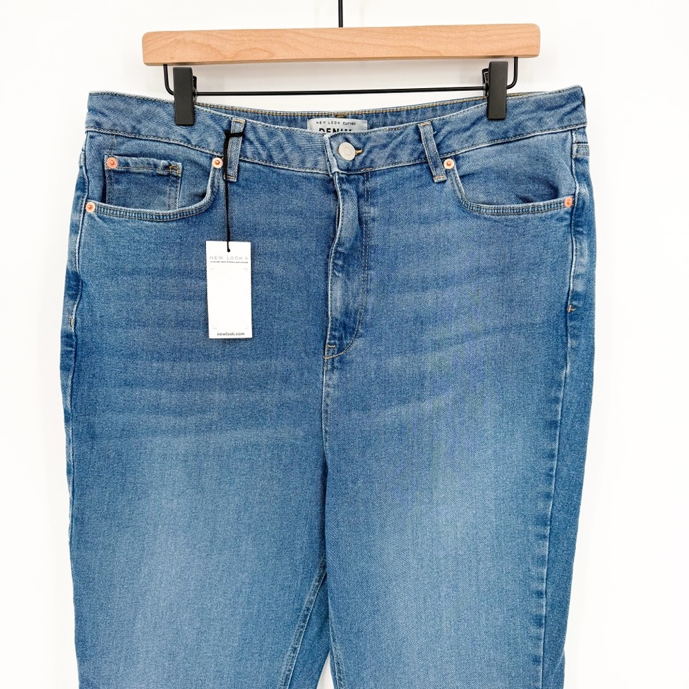 NWT New Look Curves High Rise Bootcut Jeans Size 14 - Picture 3 of 13